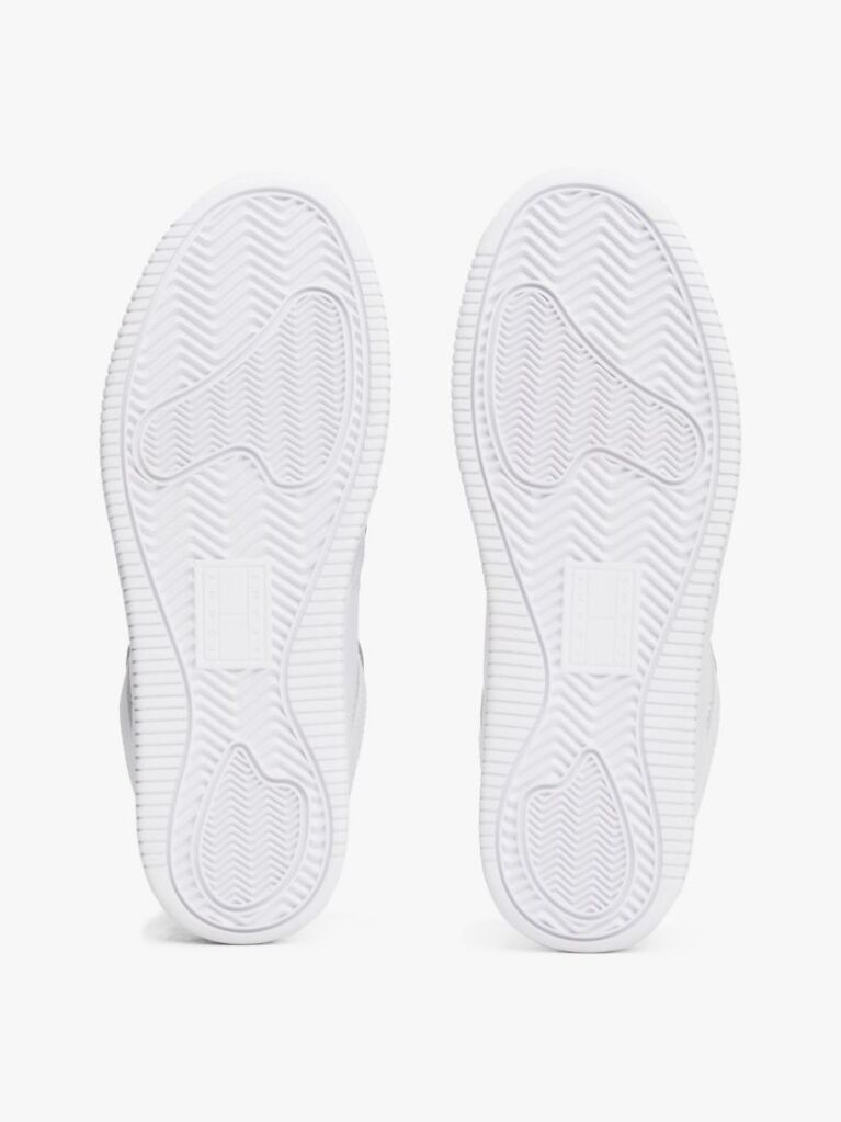 Alb Pantofi Sport Retro Essential Din Piele Cu Talpa Groasa   Femei