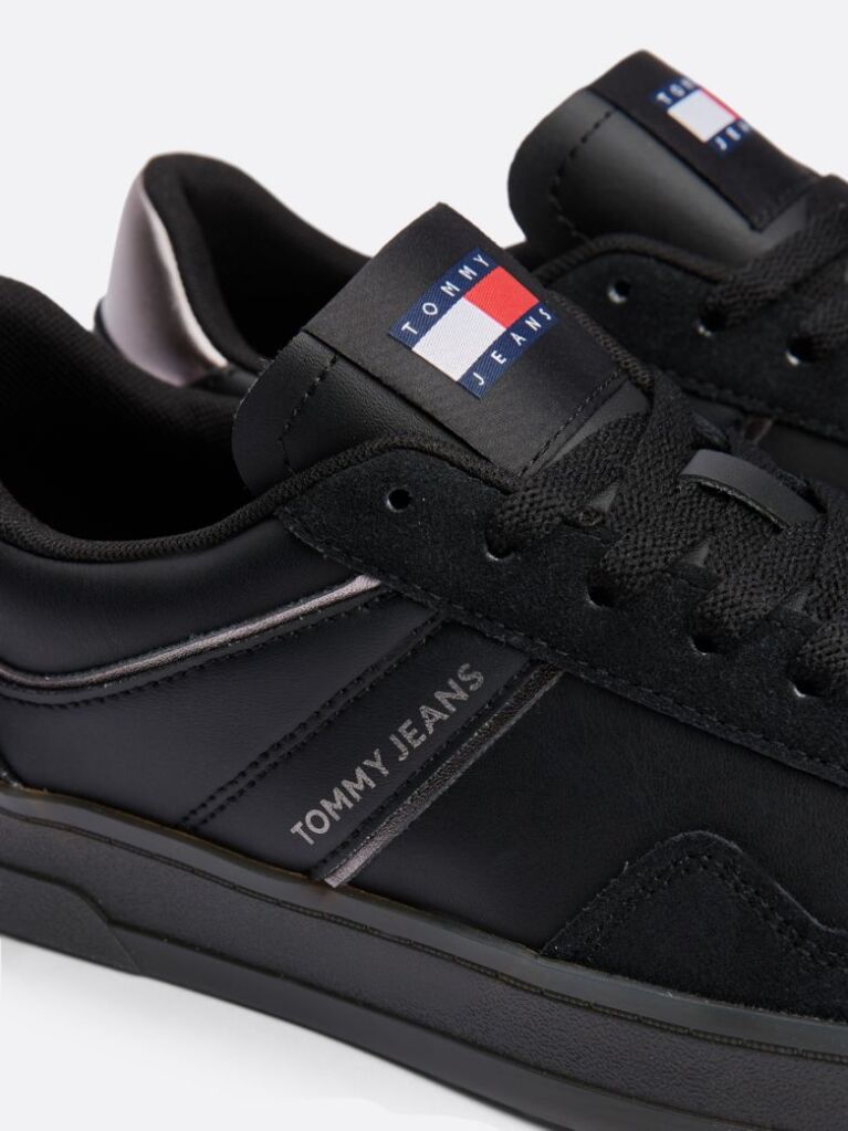 Negru Pantofi Sport Din Piele Greeenwich  Femei