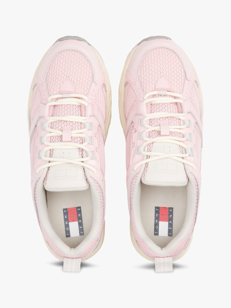 Roz Sneakers Archive Runner Mesh Cu Talpa Profilata  Femei