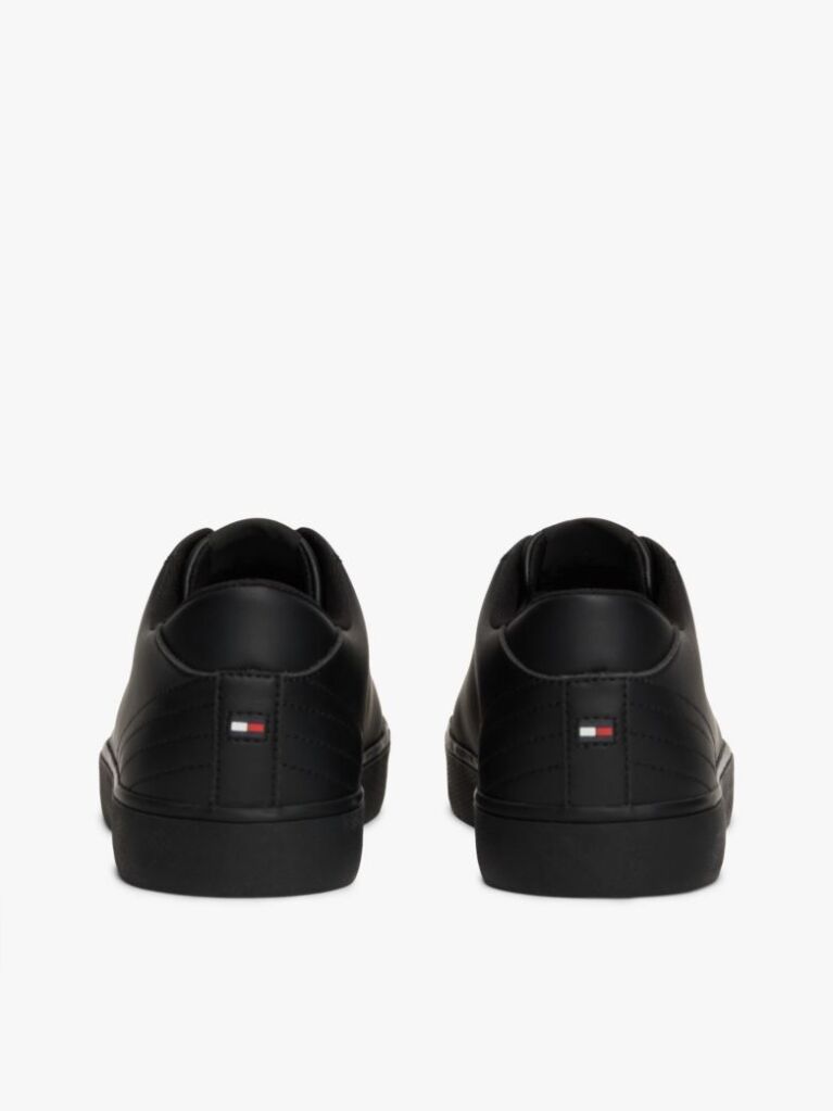 Negru Pantofi Sport Cu Cusaturi Texturate Si Logo Esential  Barbati