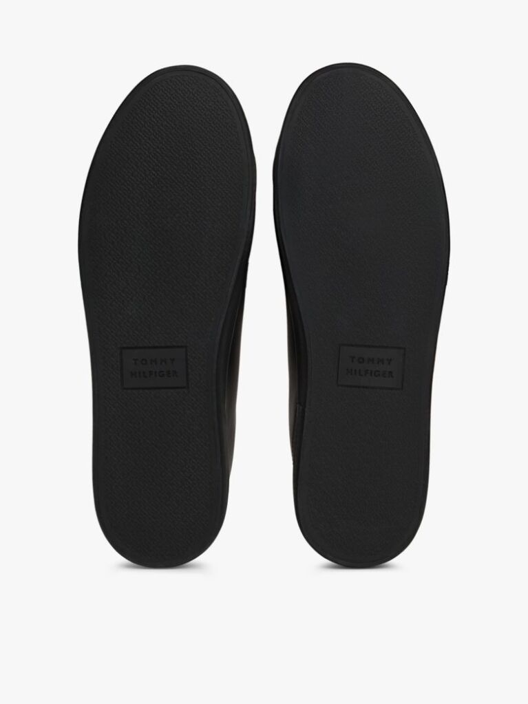 Negru Pantofi Sport Cu Cusaturi Texturate Si Logo Esential  Barbati