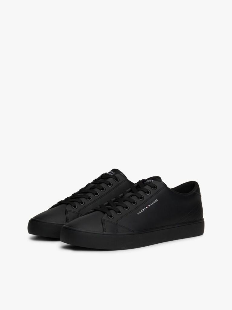Negru Pantofi Sport Cu Cusaturi Texturate Si Logo Esential  Barbati