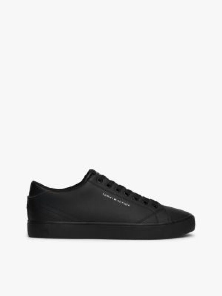 Negru Pantofi Sport Cu Cusaturi Texturate Si Logo Esential  Barbati