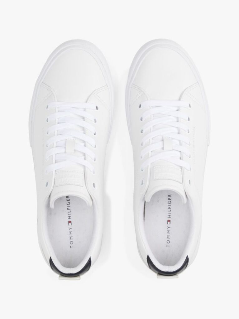 Multi Signature Leather Trainers  Men