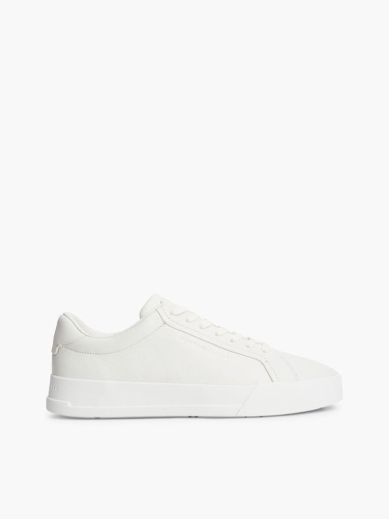 Bej Pantofi Sport Din Piele Texturata  Barbati