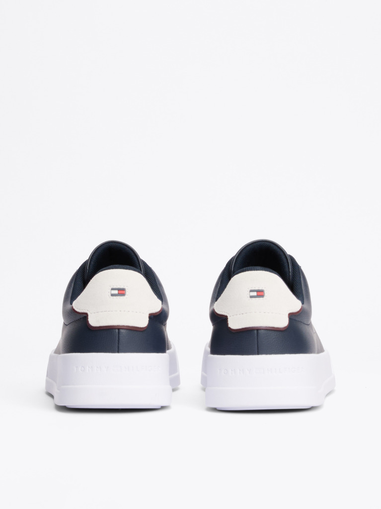 Blue Pantofi Sport Pebble Grain  Barbati