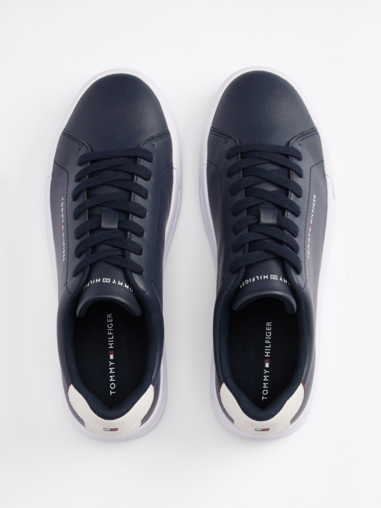 Blue Pantofi Sport Pebble Grain  Barbati