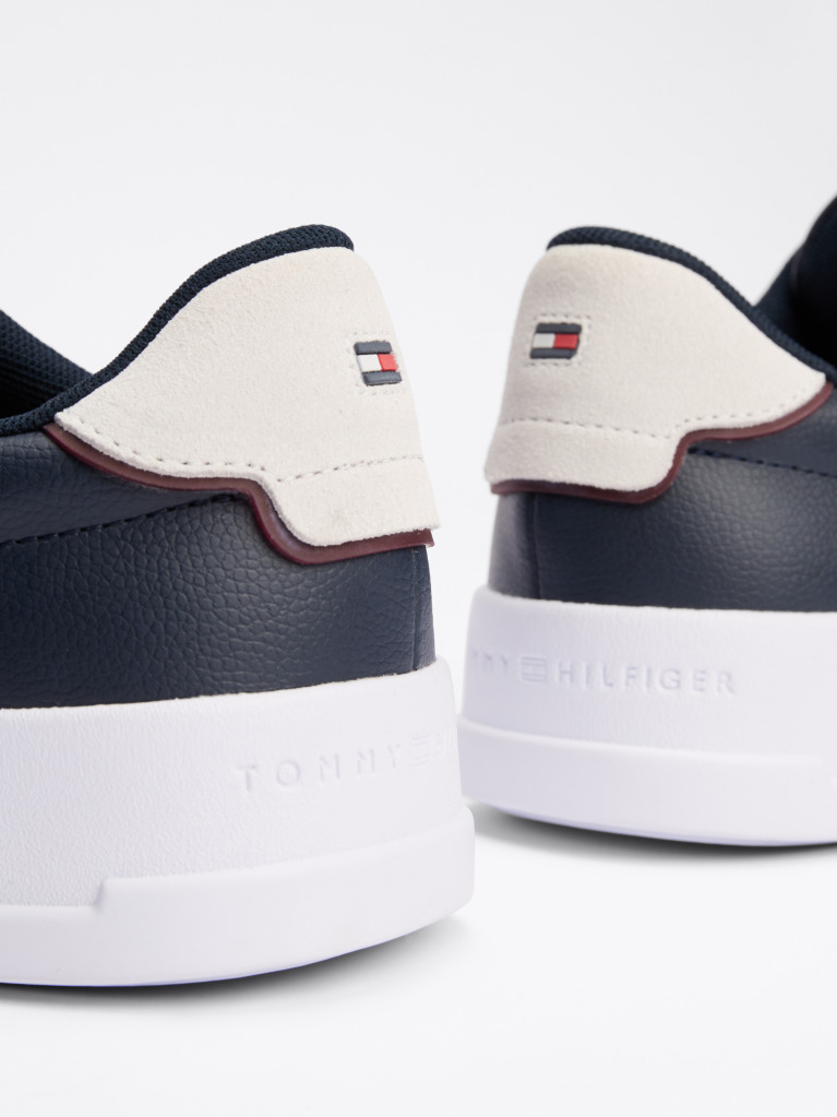 Blue Pantofi Sport Pebble Grain  Barbati