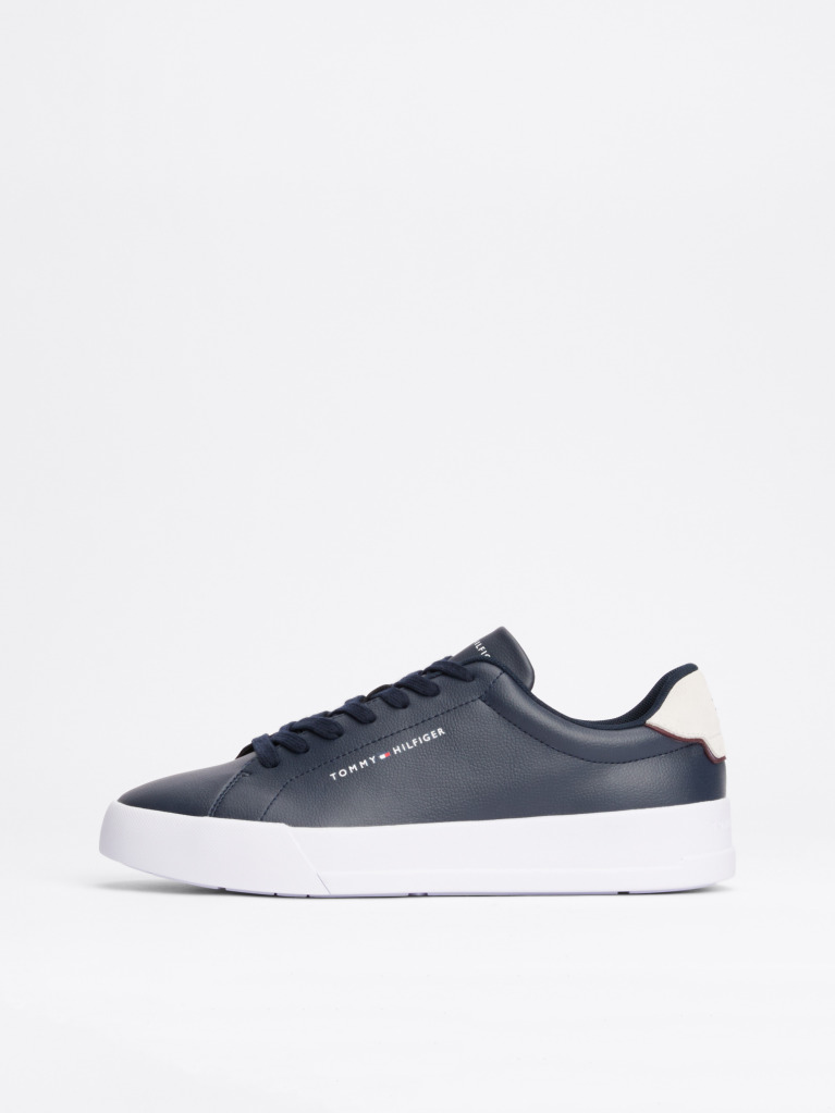Blue Pantofi Sport Pebble Grain  Barbati
