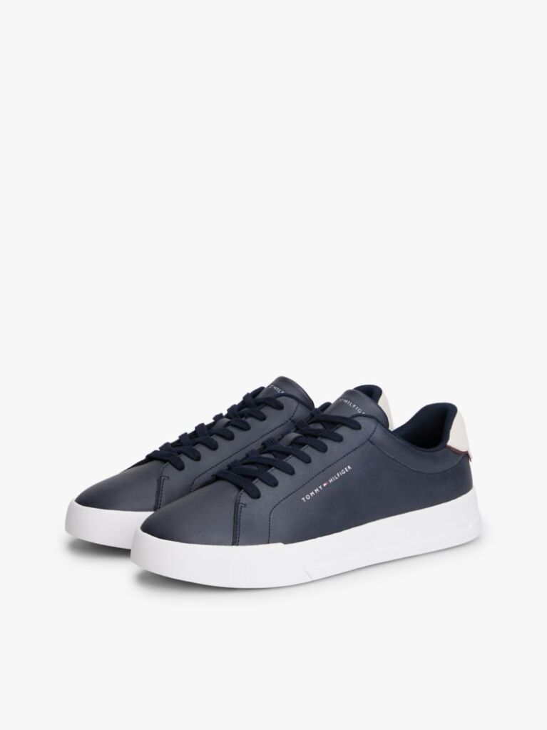 Blue Pantofi Sport Pebble Grain  Barbati