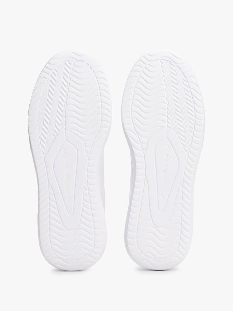 Alb Sneakers Din Piele Usori  Barbati