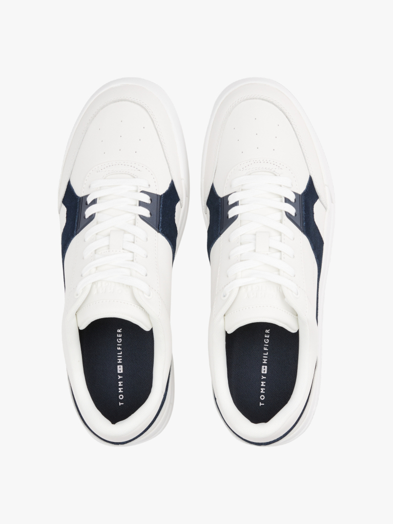 Multi Sneakers Din Piele Cu Panouri Contrastantes  Barbati