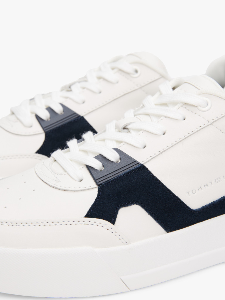 Multi Sneakers Din Piele Cu Panouri Contrastantes  Barbati