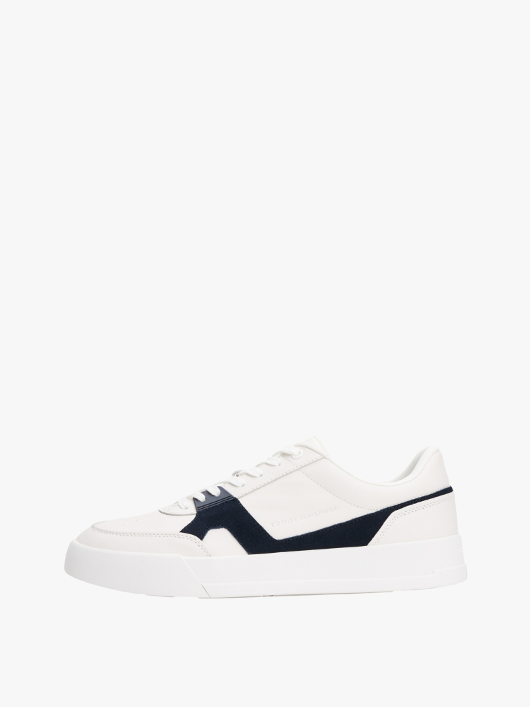 Multi Sneakers Din Piele Cu Panouri Contrastantes  Barbati
