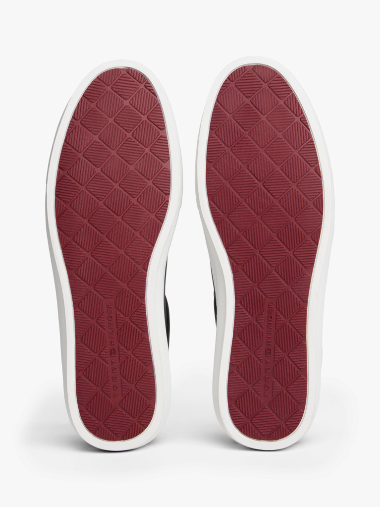 Negru Sneakers Cu Talpa Din Piele  Barbati