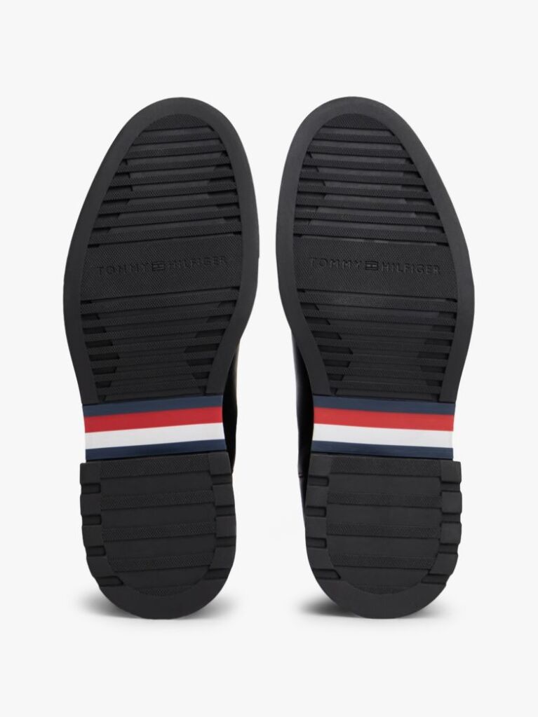 Negru Cizme Chelsea Usoare Din Piele  Barbati