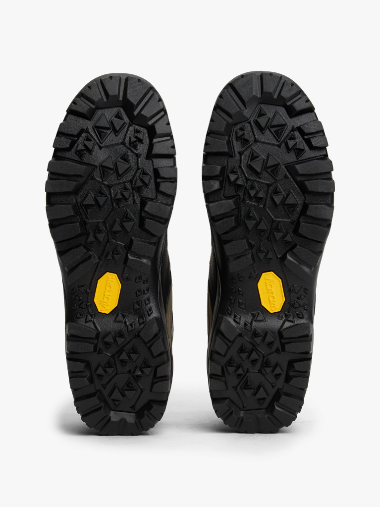 Green Chunky Vibram Cleat Trainers  Men