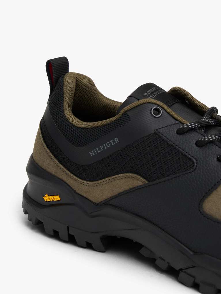Green Chunky Vibram Cleat Trainers  Men
