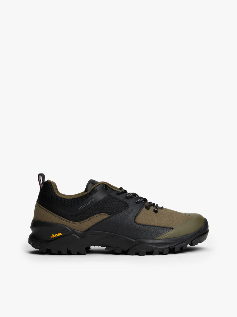 Green Chunky Vibram Cleat Trainers  Men