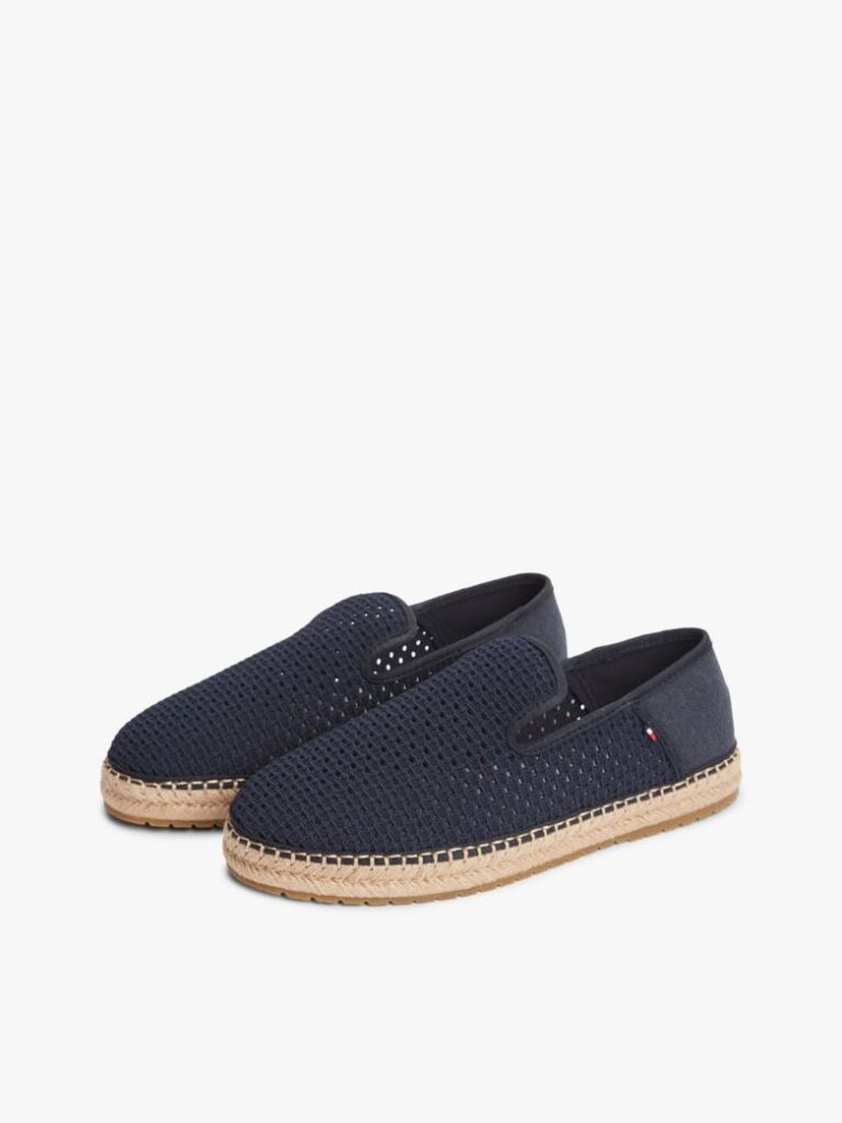 Blue Espadrile Tricotate Flexibile  Barbati