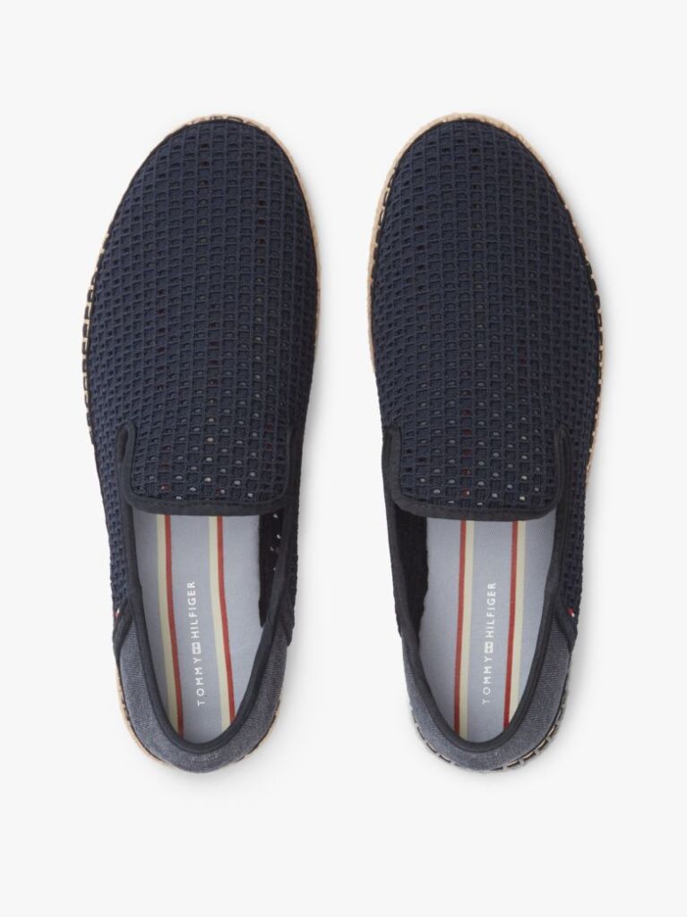 Blue Espadrile Tricotate Flexibile  Barbati