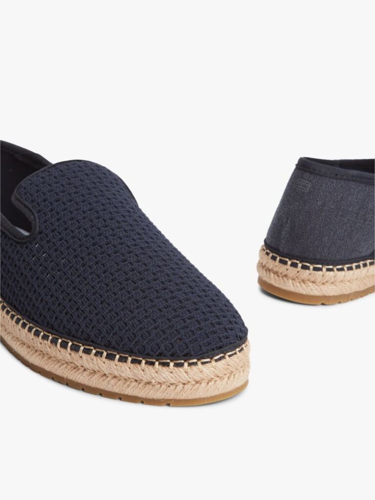 Blue Espadrile Tricotate Flexibile  Barbati