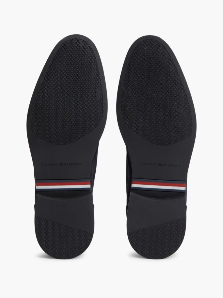 Blue Ghete Din Suede Cu Sireturi  Barbati