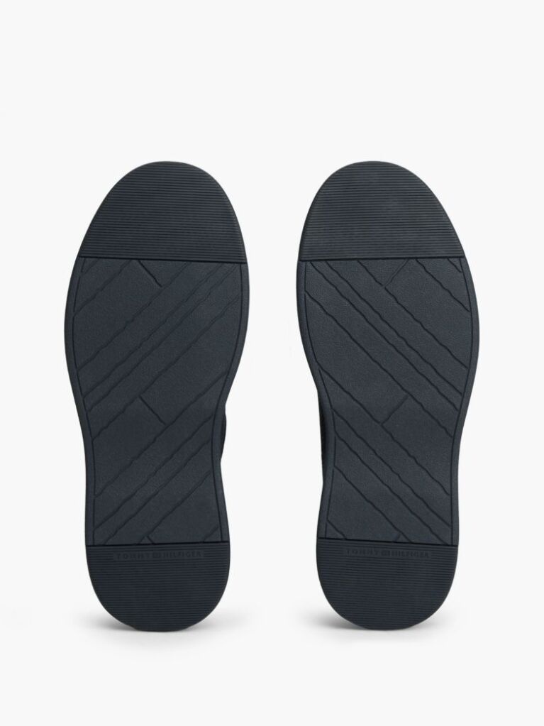 Blue Loaferi Moc Toe Din Piele Cu Sireturi  Barbati