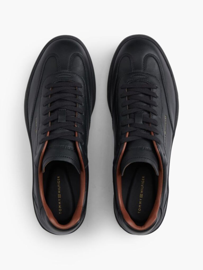 Negru Adidasi New York Label Luxe Din Piele  Barbati