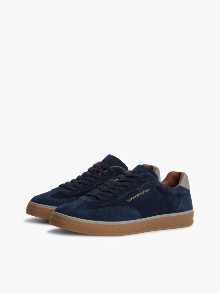 Blue Adidasi New York Label Luxe Din Suede  Barbati
