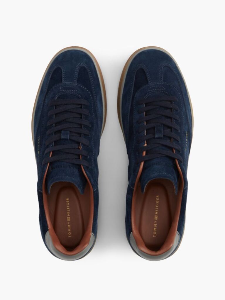 Blue Adidasi New York Label Luxe Din Suede  Barbati
