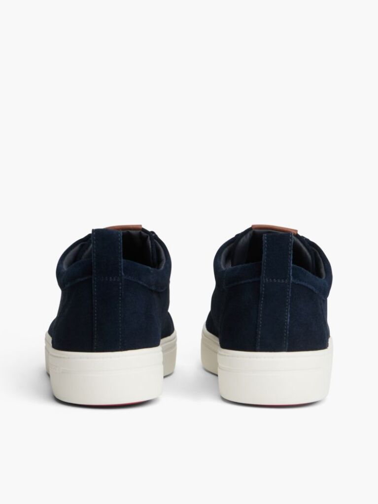 Multi Pantofi Usori Din Piele Suede Cu Varf Rotund  Barbati