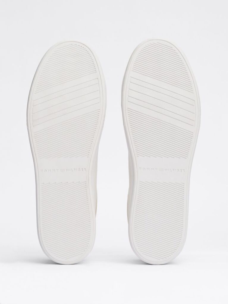Bej Pantofi Sport Essential Din Piele Metalizata  Femei