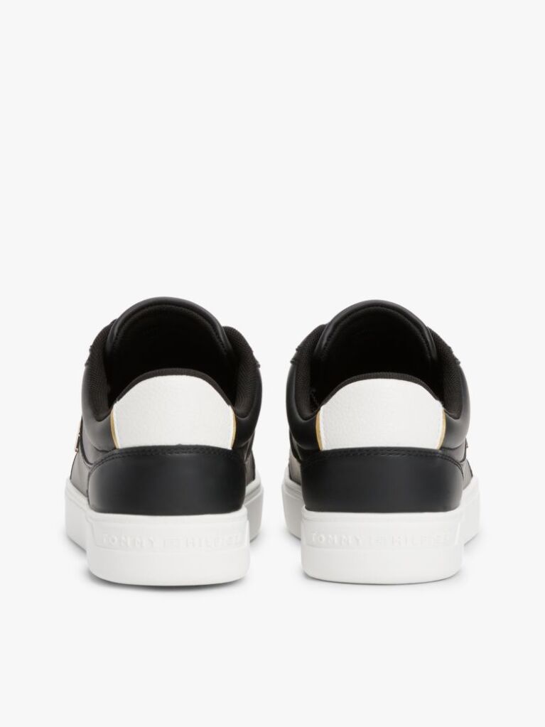 Negru Pantofi Sport Din Piele TH Monogram  Femei