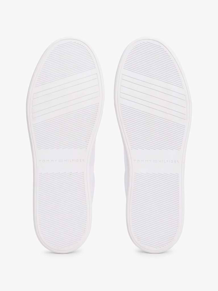 Alb Pantofi Sport Din Piele TH Monogram  Femei