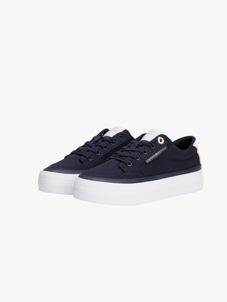 Blue Pantofi Sport Cu Detalii Contrastante  Femei
