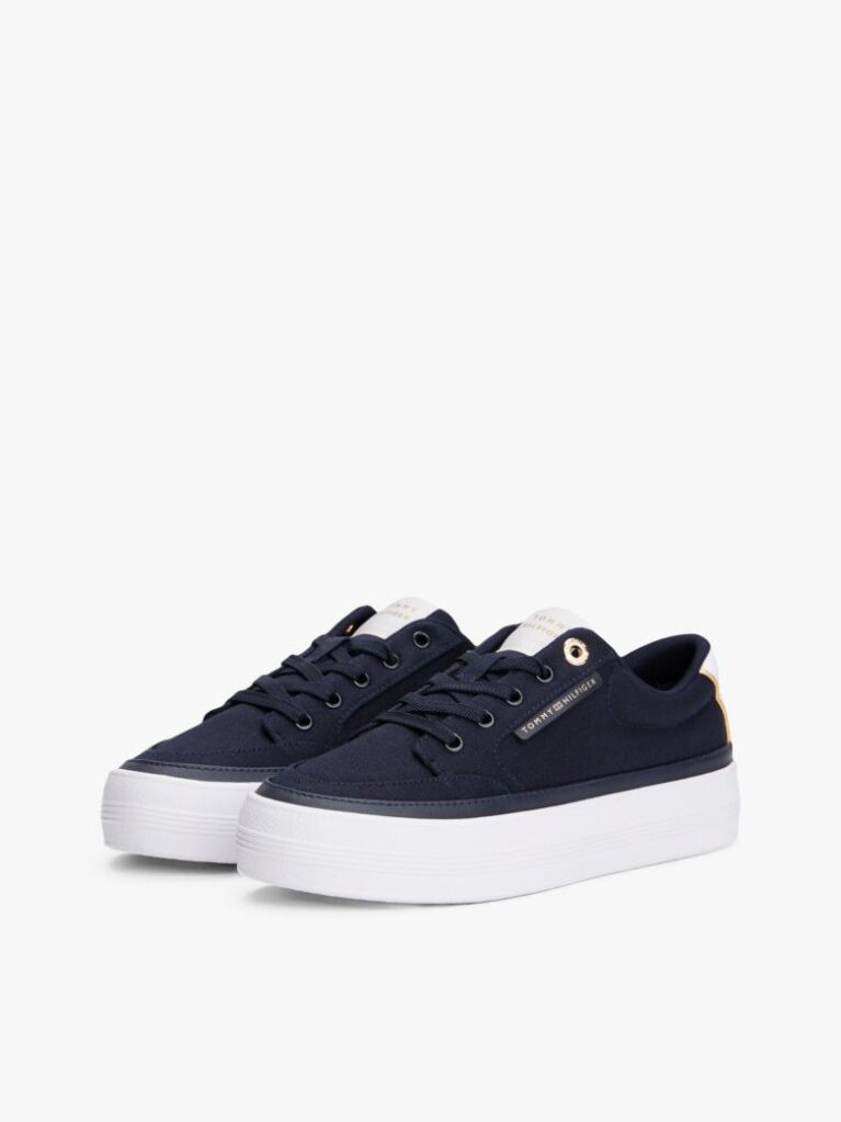 Blue Pantofi Sport Cu Detalii Contrastante  Femei