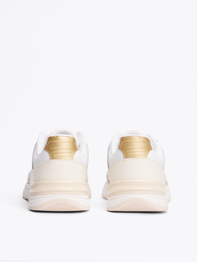 Alb Pantofi Sport Din Piele TH Monogram  Femei
