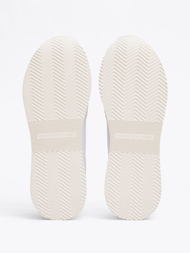 Alb Pantofi Sport TH Monogram Metallic  Femei