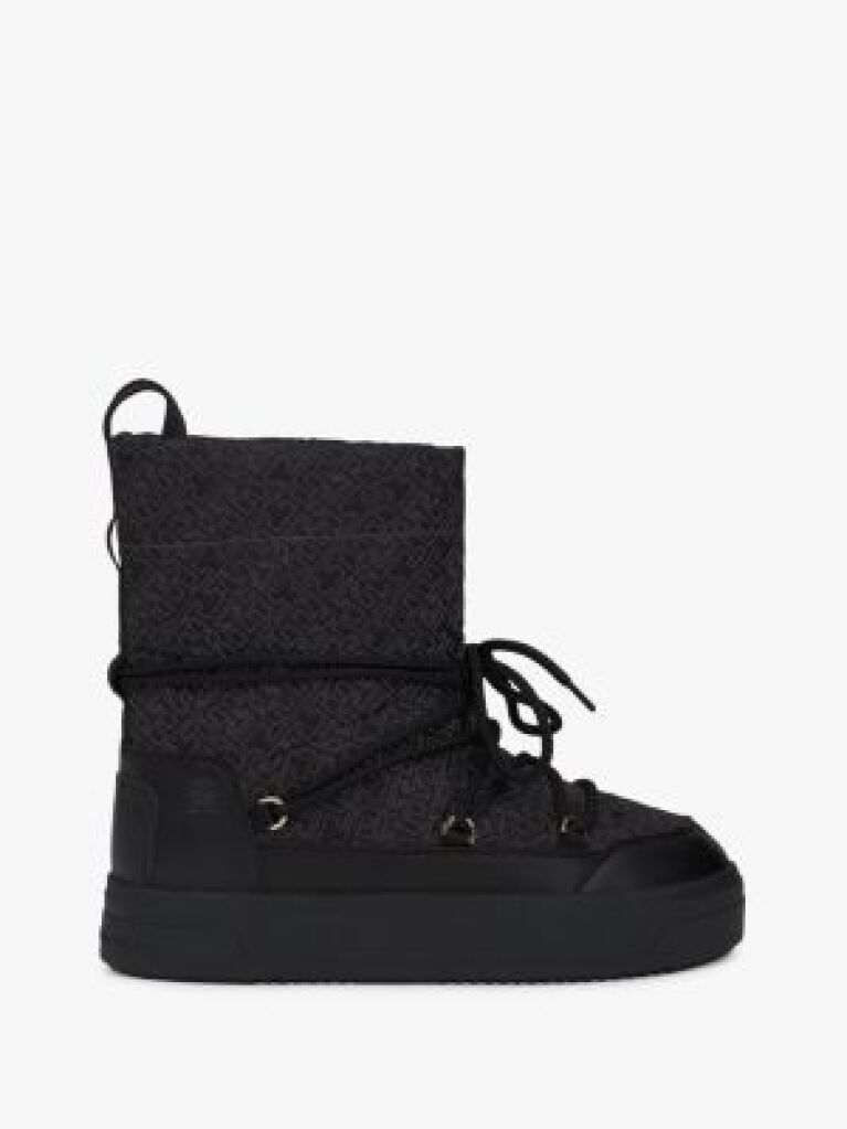 Negru Cizme De Iarna TH Monogram Lace-Up   Femei