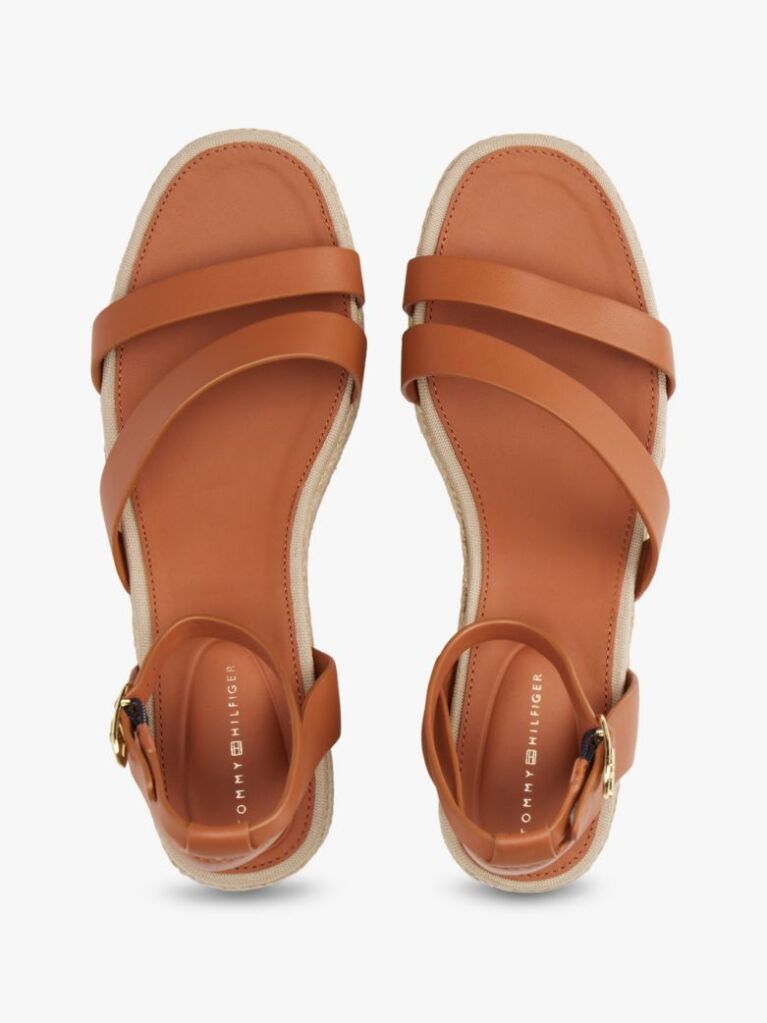 Maro Espadrile Cu Platforma Din Piele  Femei