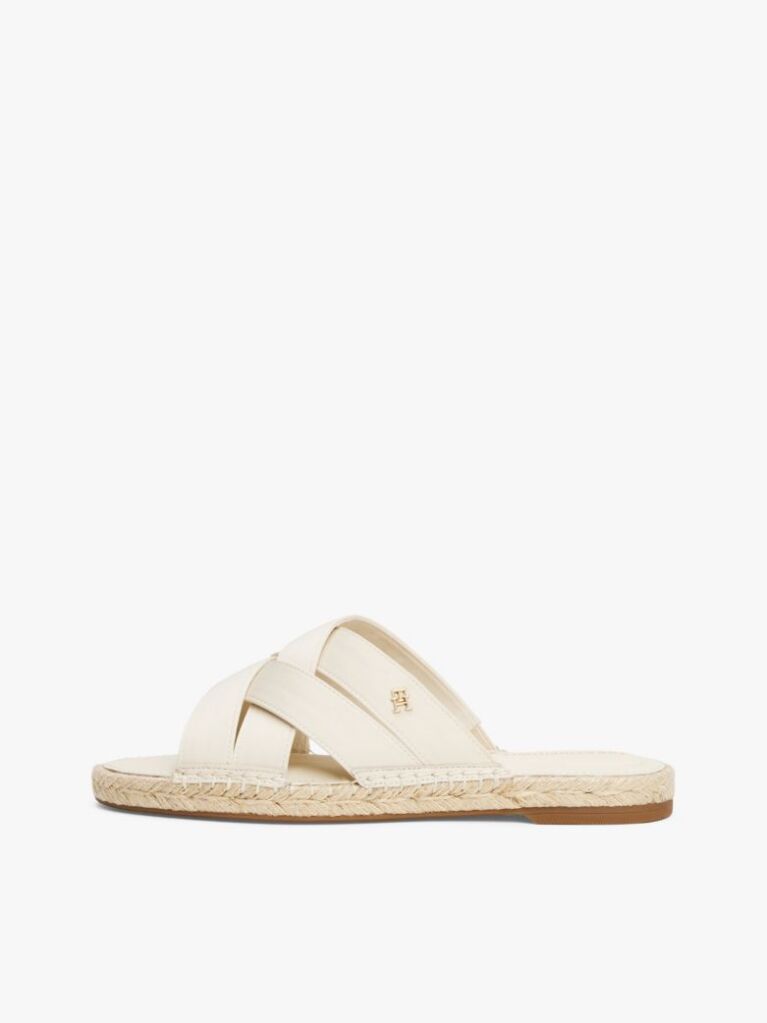 Bej Espadrile Din Satin  Femei