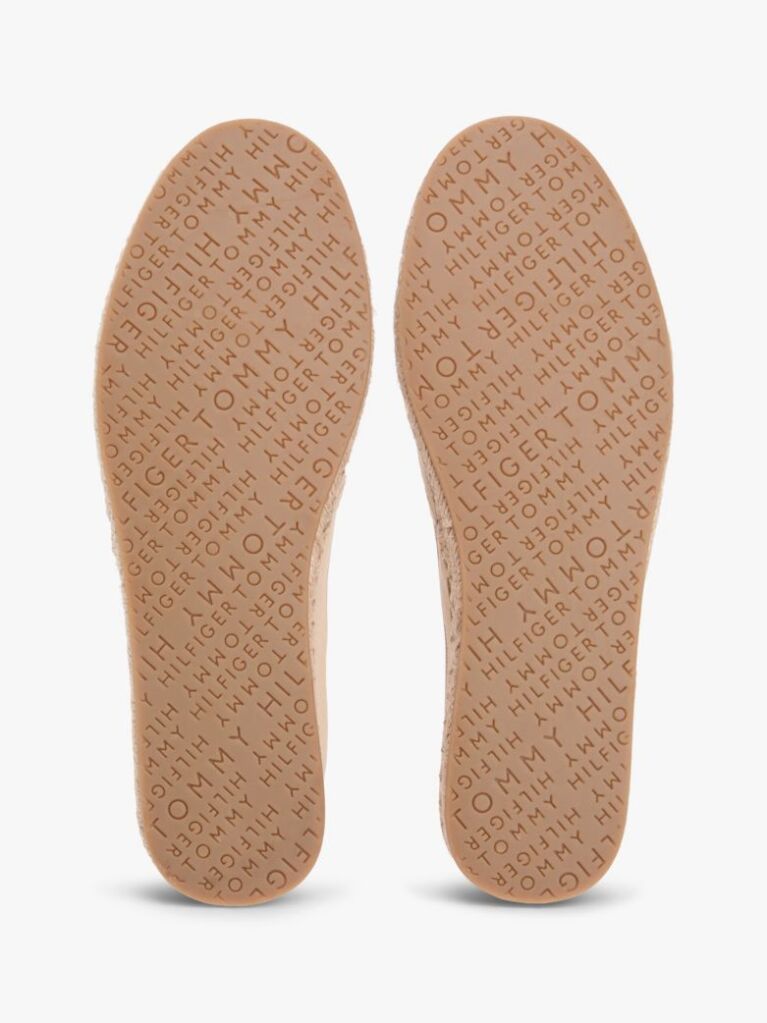 Beige Flag Embroidery Canvas Espadrilles  Women