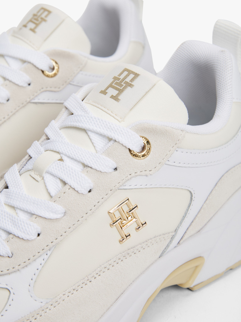 Alb Pantofi Sport TH Monogram  Femei