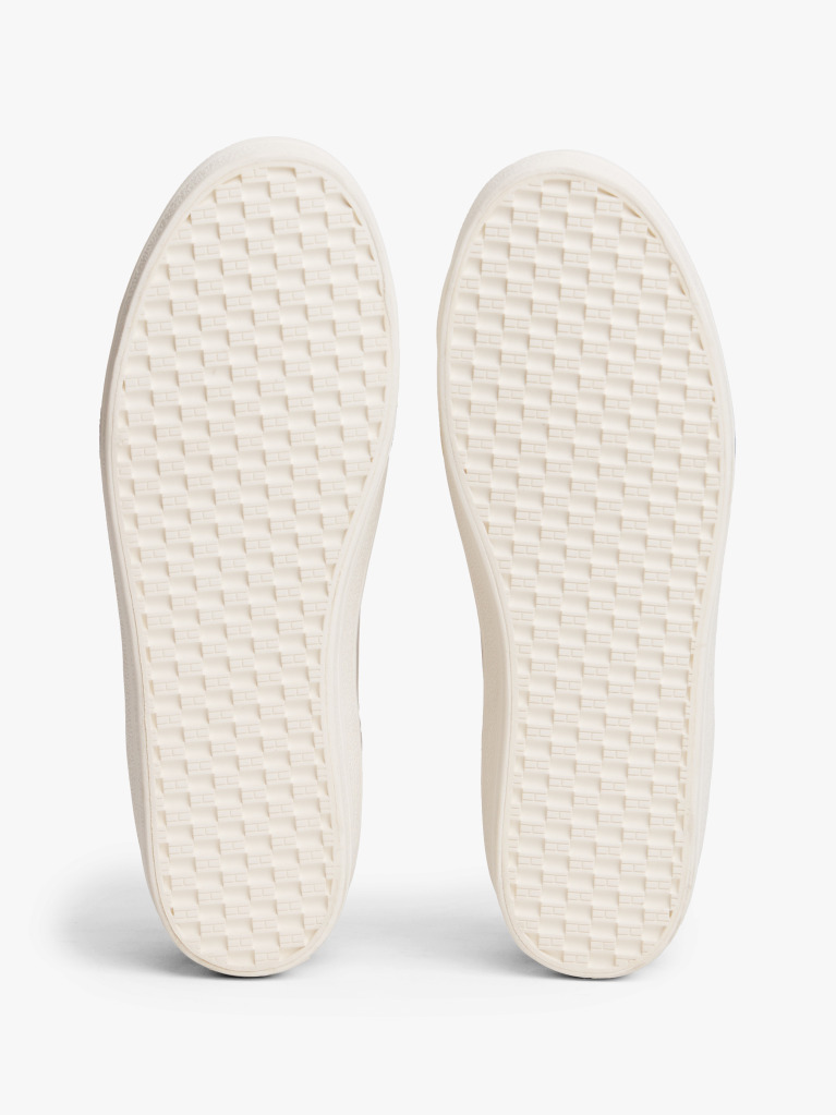 Bej Sneakers Din Piele Cu Talpa Groasa  Femei