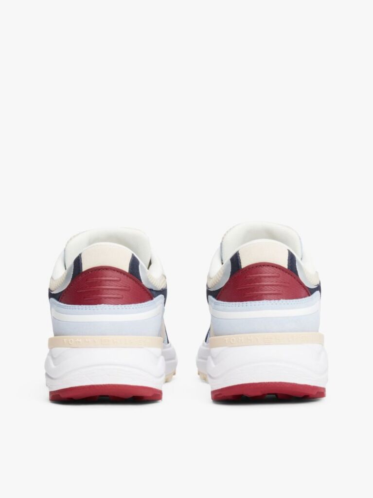 Multi Sneakers Cu Crampoane Si Panouri Din Plasa Cu Monograma TH  Femei