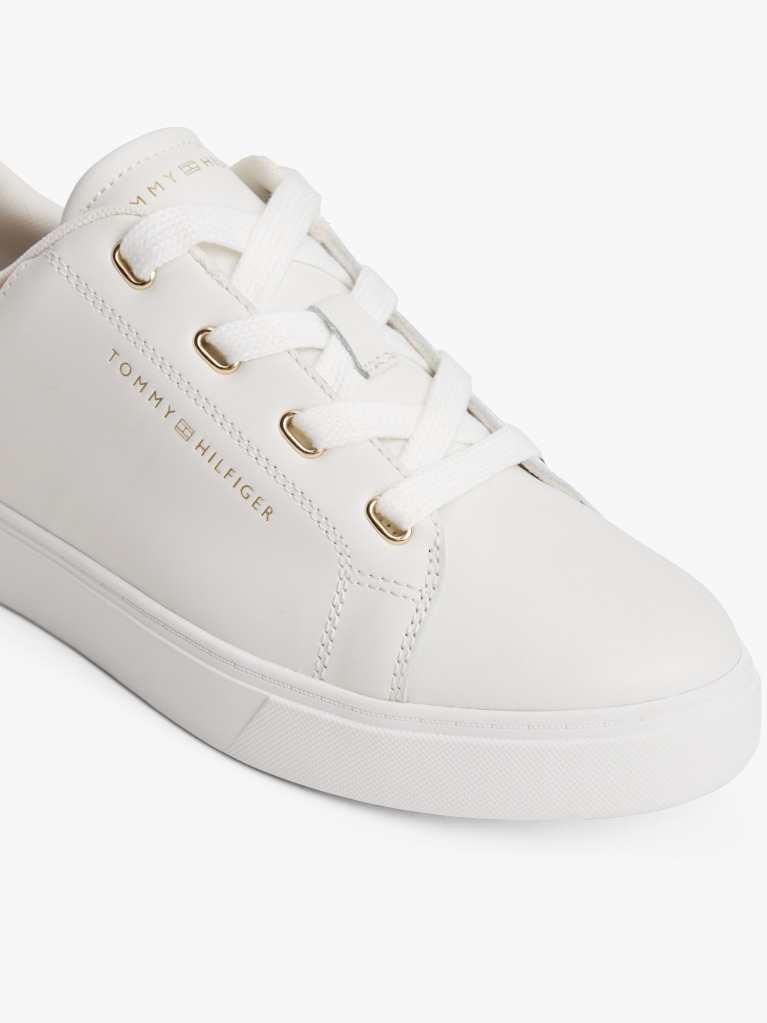 Bej Sneakers Cu Talpa Din Piele  Femei