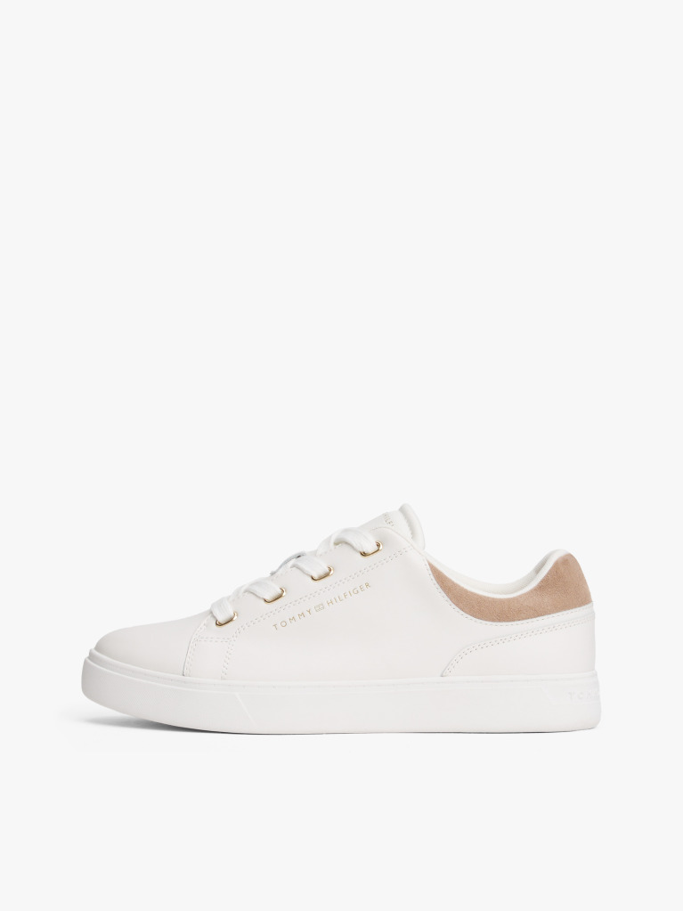 Bej Sneakers Cu Talpa Din Piele  Femei