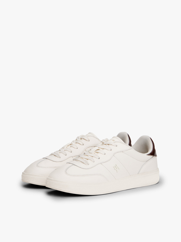 Alb Sneakers Heritage Din Piele Lucioasa  Femei