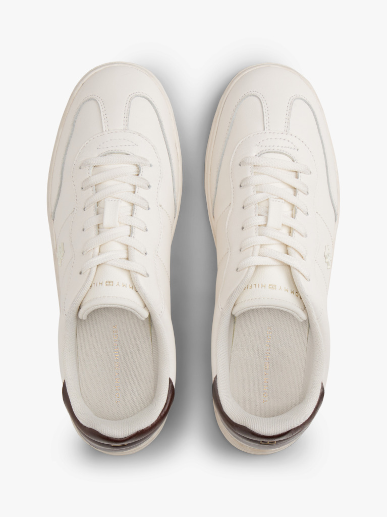 Alb Sneakers Heritage Din Piele Lucioasa  Femei
